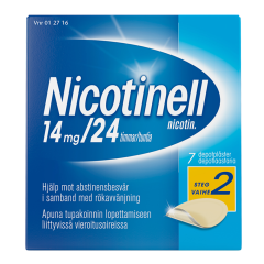 NICOTINELL depotlaastari 14 mg/24 h 7 kpl